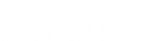 loop+ logo loop comunicazione pesaro urbino bianco